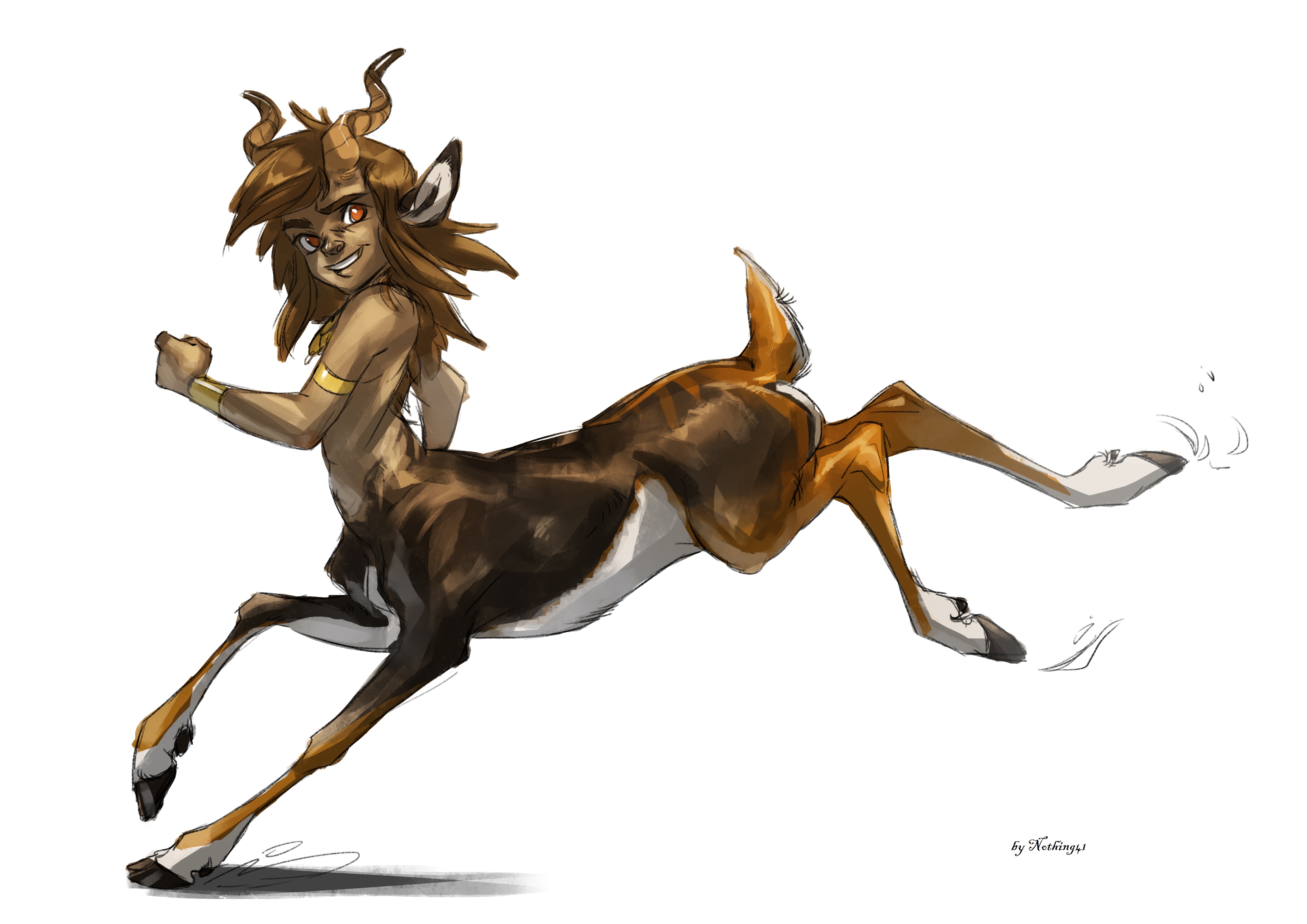 Furry centaur