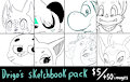 Drigo's sketch pack by TribalDragon